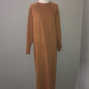 Free people Beach Sweater maxi dress large